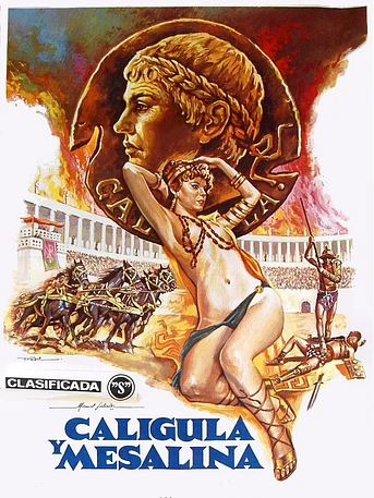 Poster de Calígula y Messalina