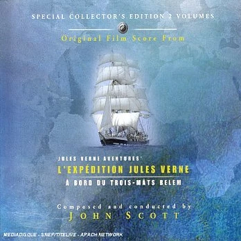 Carátula de la banda de sonido de Expédition Jules Verne: A bord du trois-mâts Belem