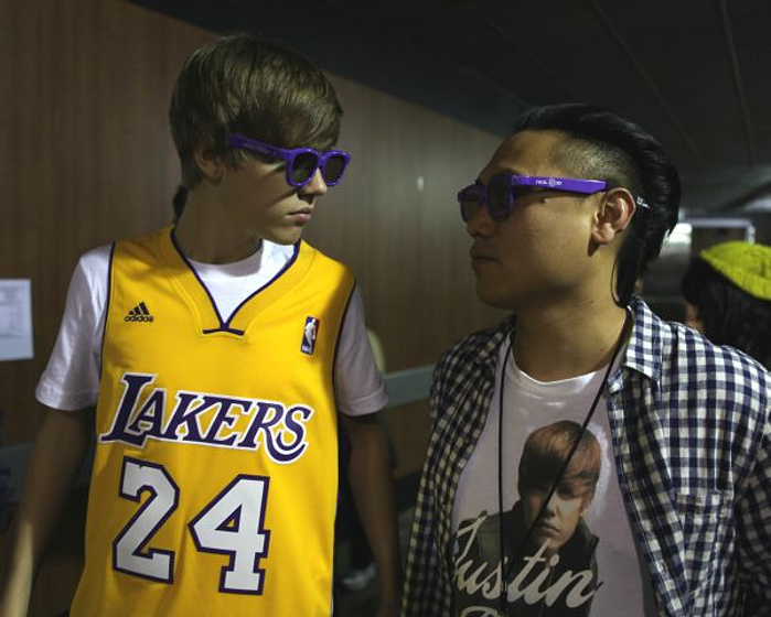 Justin Bieber en Justin Bieber: Never say never