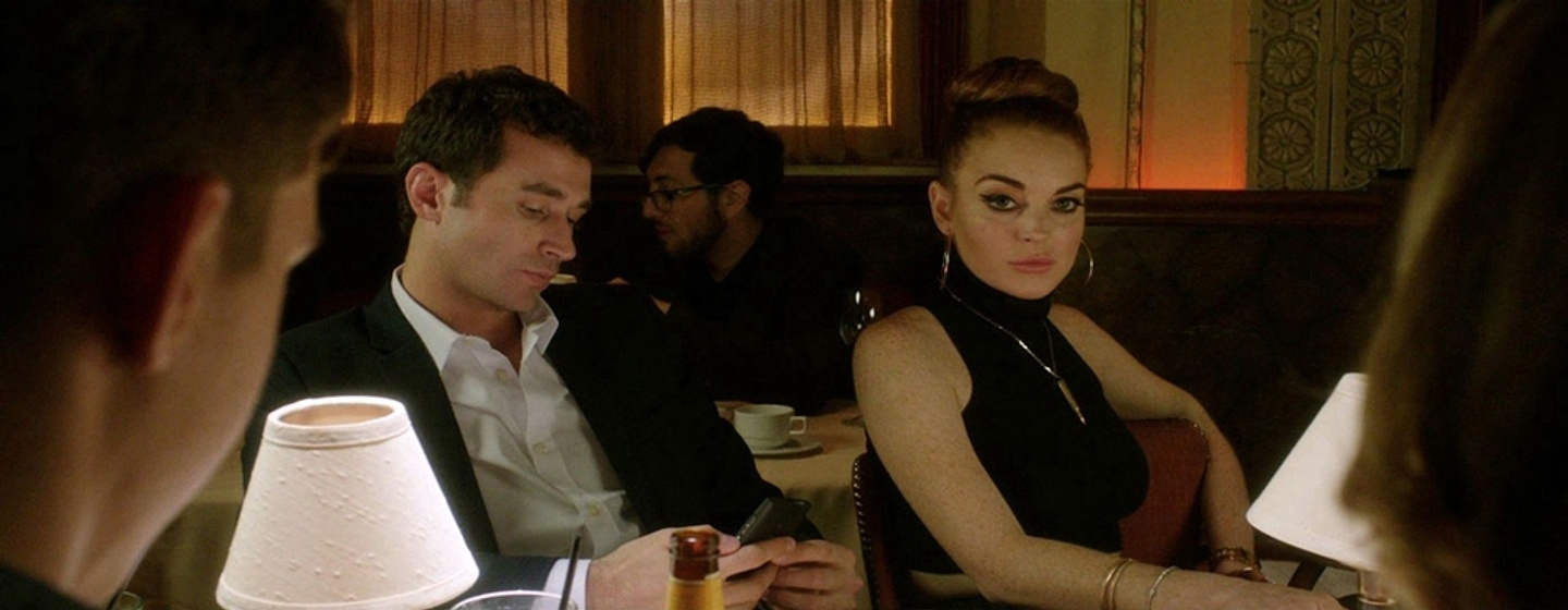Lindsay Lohan y James Deen en The Canyons
