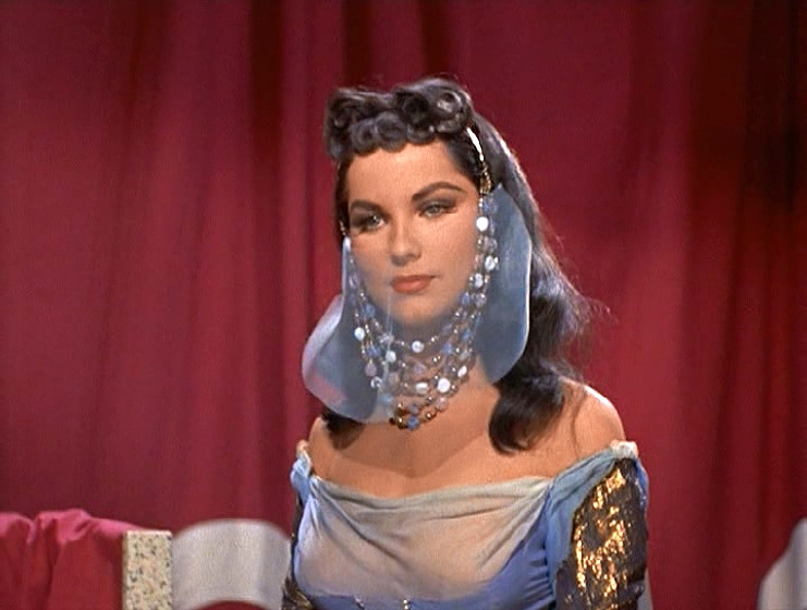 Debra Paget en La Princesa del Nilo