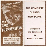 Carátula de la banda de sonido de El Fantasma de Frankenstein