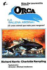 poster of movie Orca, La Ballena Asesina