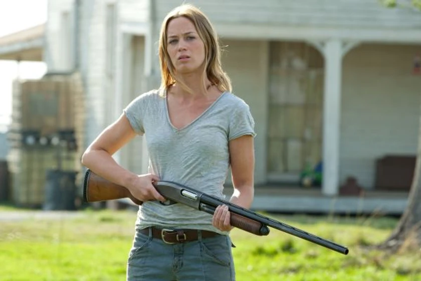 Emily Blunt en looper