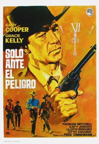Imagen de solo-ante-el-peligro (Cartel español)