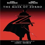 Carátula de la banda de sonido de La Máscara del Zorro