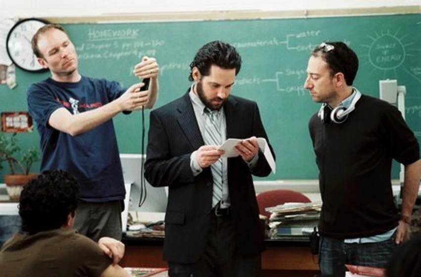 Paul Rudd, Ramsey Nickell y Billy Kent en mi-punto-g