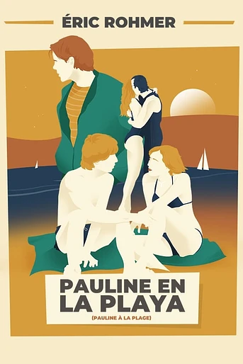 Poster de Pauline en la playa