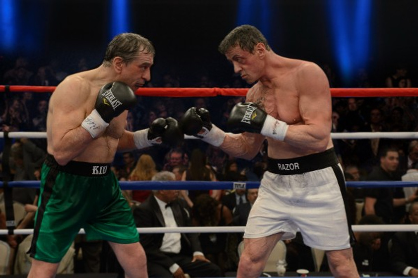 Robert De Niro y Sylvester Stallone en La Gran Revancha