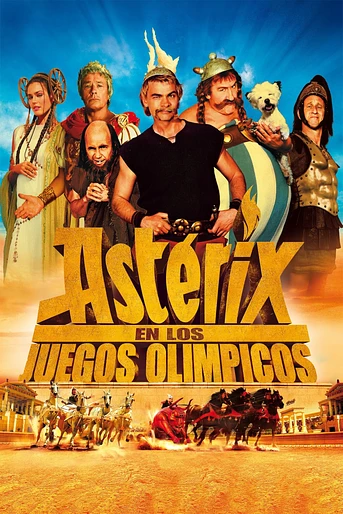 Poster de Astérix en los Juegos Olímpicos