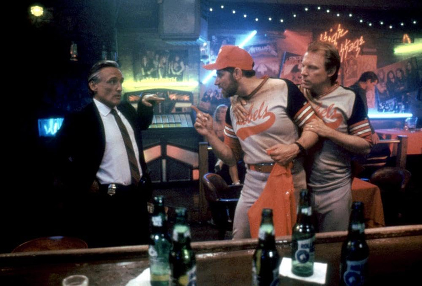 Dennis Hopper, Michael McKean y Richard Masur en flashback