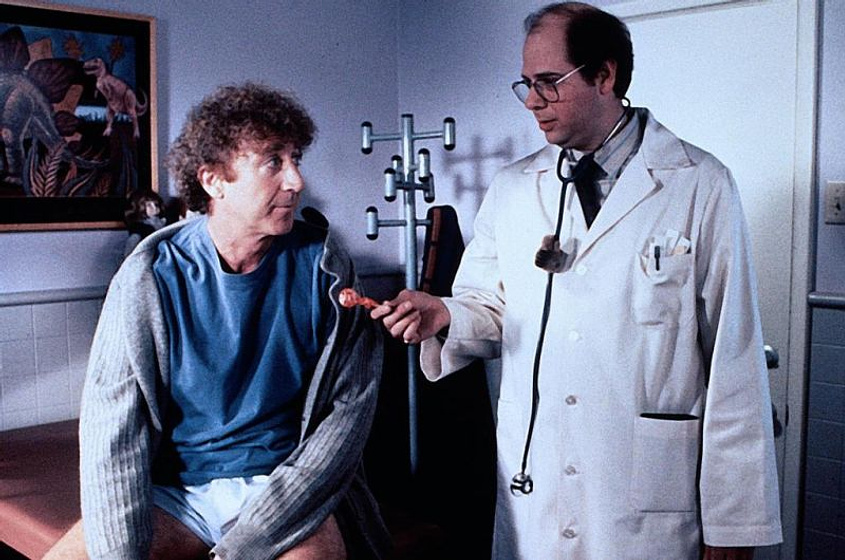 Gene Wilder y Stephen Tobolowsky en Funny Baby