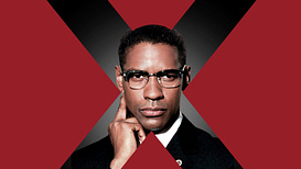 still of movie Malcolm X