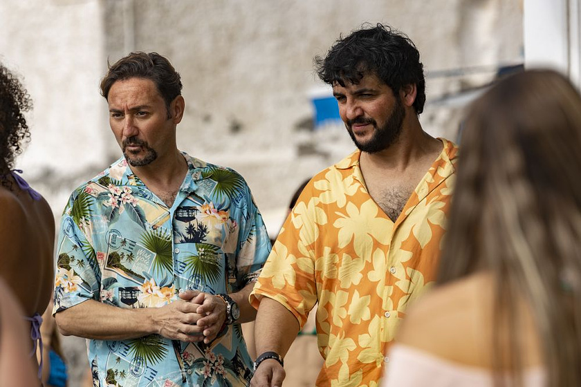 Fran Perea y Carlos Santos en De perdidos a Río