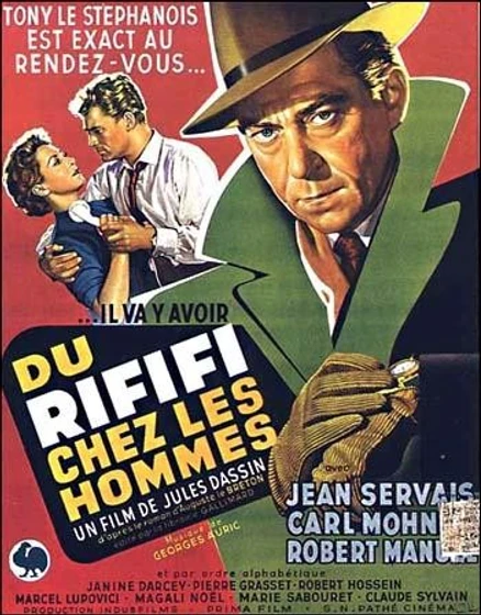 Imagen de rififi (Cartel francés)