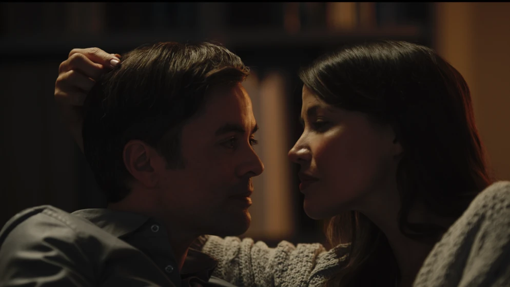 Nikolai Kinski y Laurine Price en traumnovelle
