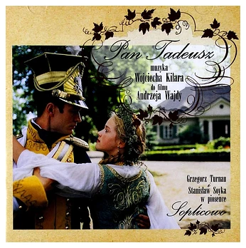 Carátula de la banda de sonido de Pan Tadeusz