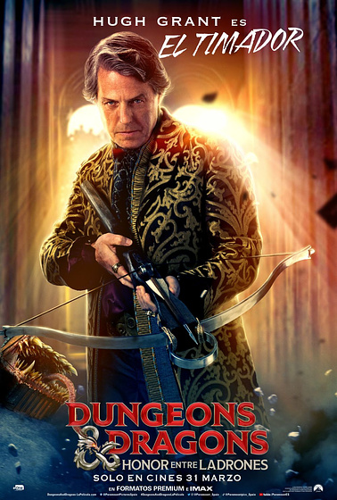 Imagen de Dungeons & Dragons. Honor entre Ladrones (Cartel personajes español)