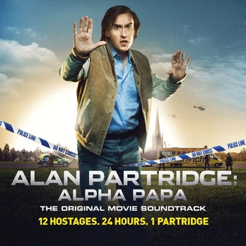 Carátula de la banda de sonido de Alan Partridge: Alpha Papa