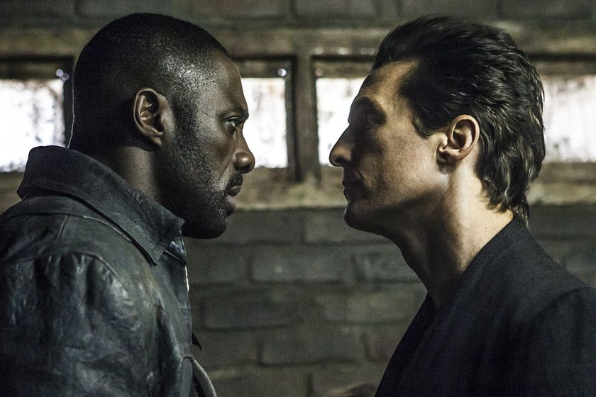 Matthew McConaughey y Idris Elba en La Torre Oscura
