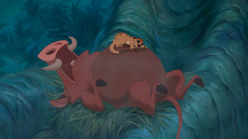 Timón y Pumbaa