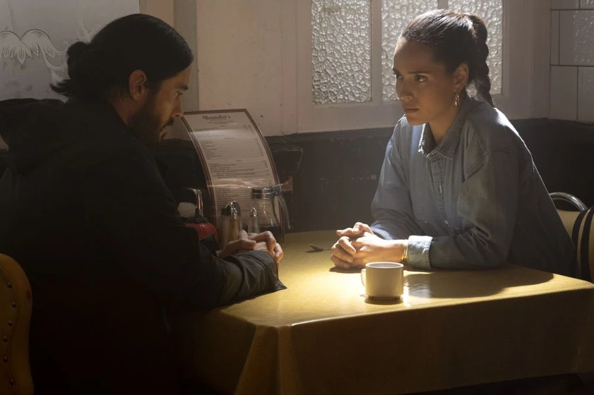 Jared Leto y Adria Arjona en morbius