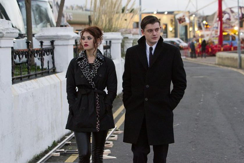 Sam Riley y Gemma Arterton en Byzantium