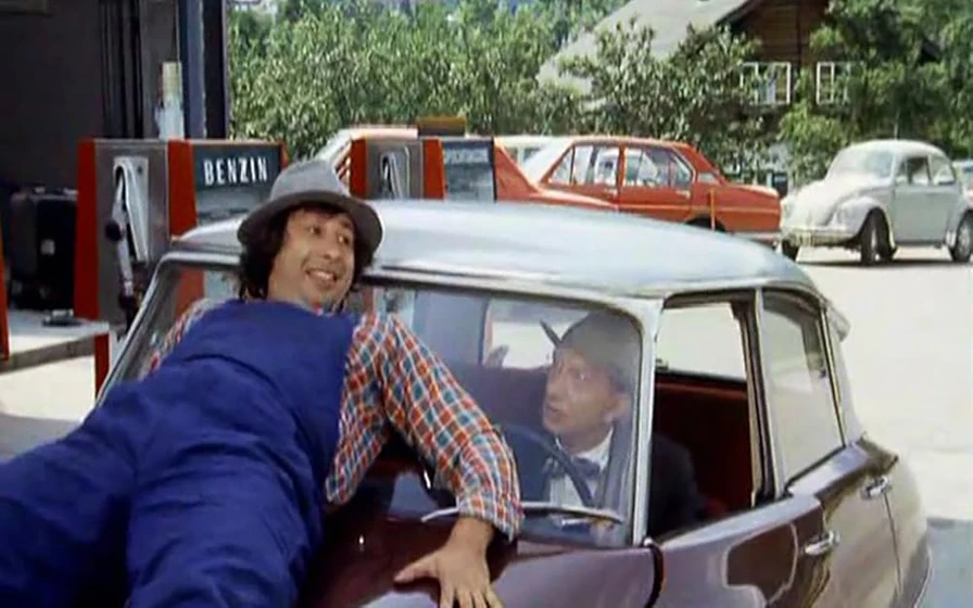 Alexander Grill y Walter Feuchtenberg en bottoms-up