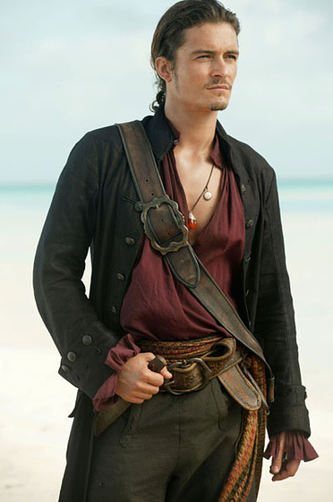 Orlando Bloom en Piratas del Caribe: En el Fin del Mundo