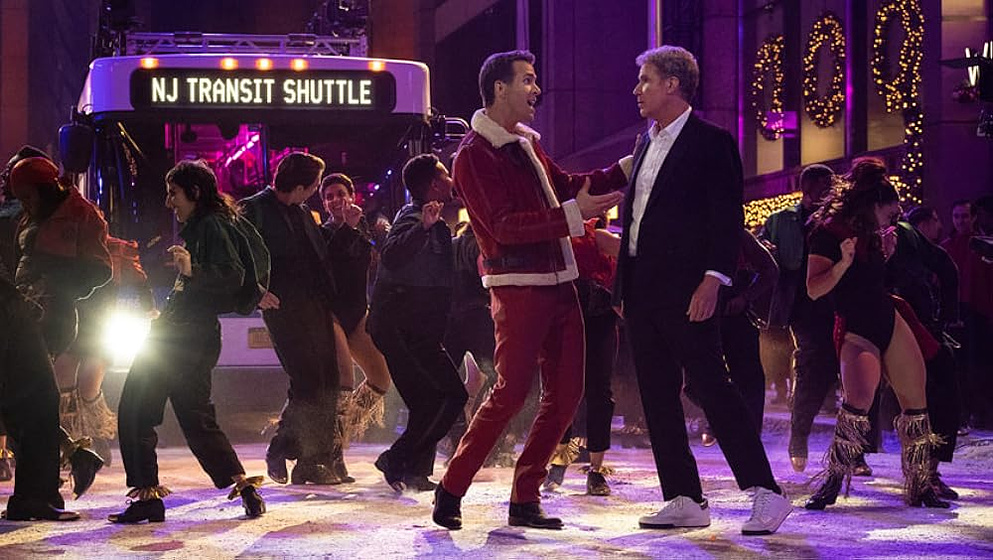 Will Ferrell y Ryan Reynolds en El Espíritu de la Navidad