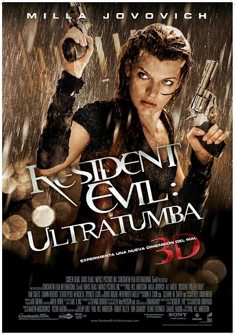 Poster de Resident Evil. Ultratumba