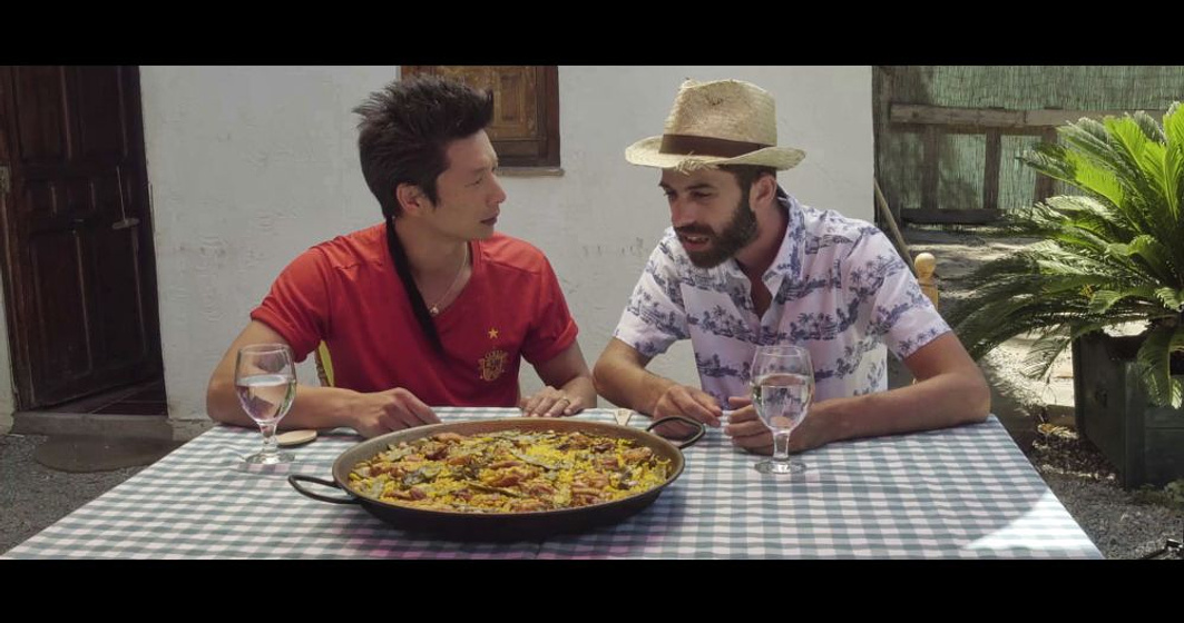 Alberto Jo Lee y Pau Gregori en Paella Today
