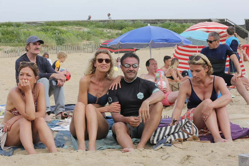 José Garcia [I], Anne Marivin y Alexandra Lamy en Sin Filtro