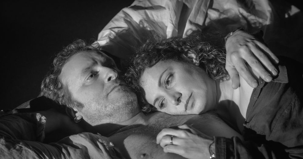 Marta Belaustegui y Fernando Cayo en La Decisión de Julia