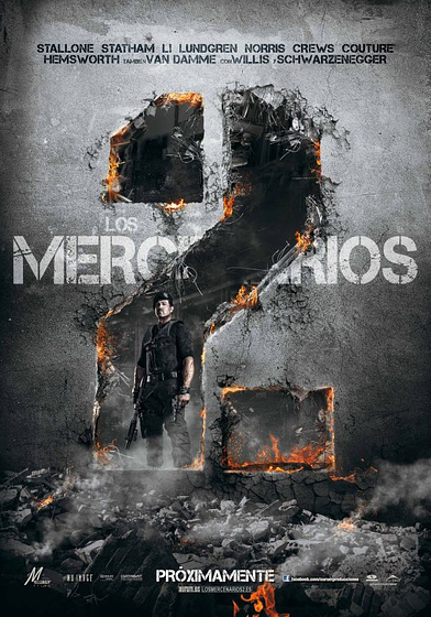 Imagen de Los Mercenarios 2 (Cartel teaser)