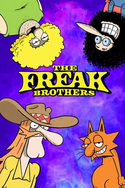 poster for the season 1 of The Freak Brothers