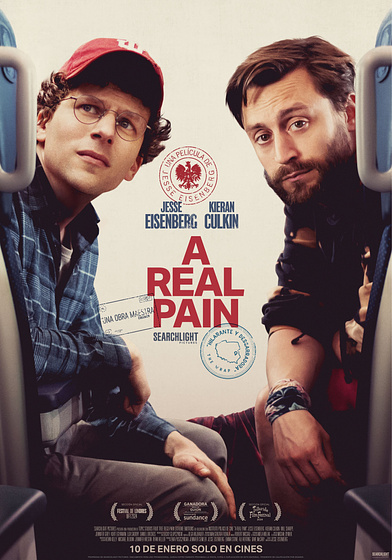 Imagen de A Real Pain (Cartel español)