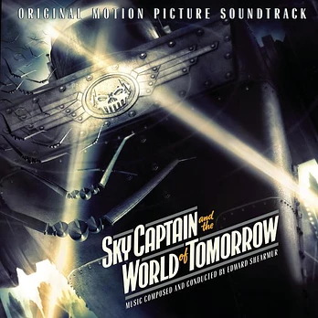 Carátula de la banda de sonido de Sky Captain y el Mundo del Mañana