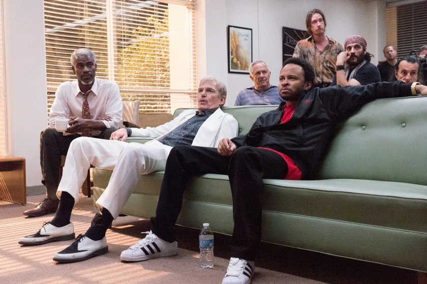Billy Bob Thornton y Eugene Byrd en en-mil-pedazos