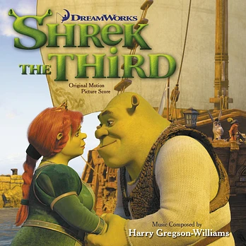 Carátula de la banda de sonido de Shrek Tercero