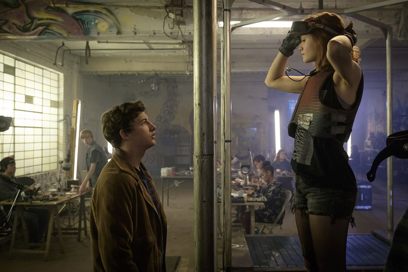Tye Sheridan y Olivia Cooke en Ready Player One