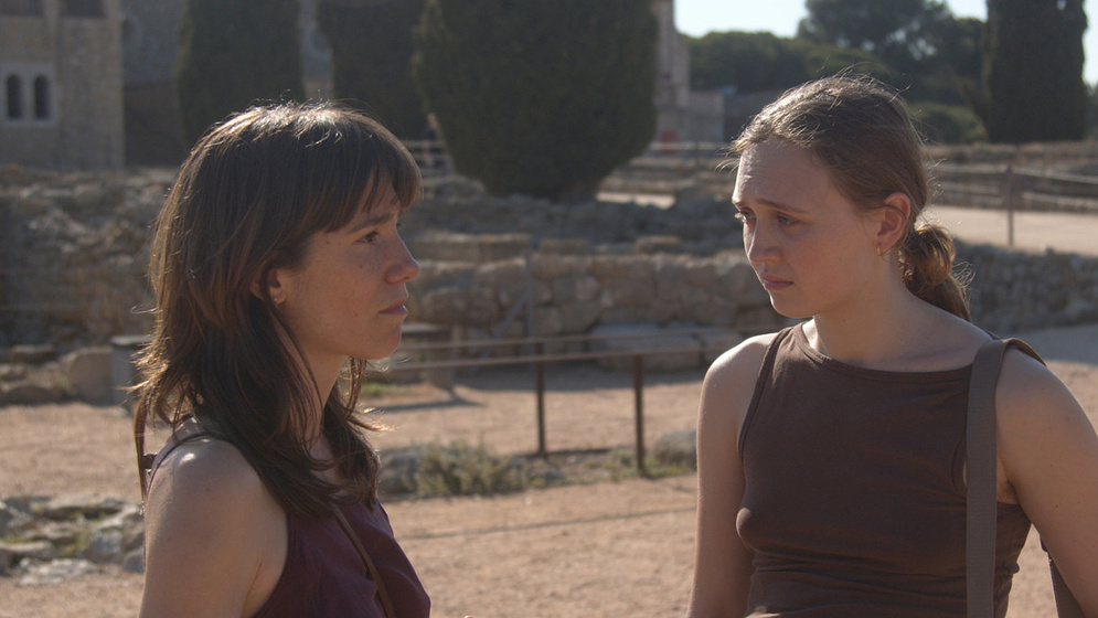 Bruna Cusí y Claud Hernández en When a River becomes the Sea