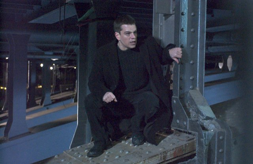Matt Damon en El Mito de Bourne