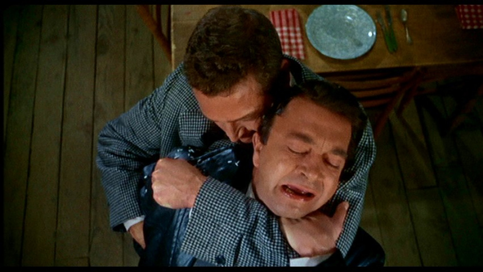 Paul Newman y Wolfgang Kieling en Cortina Rasgada