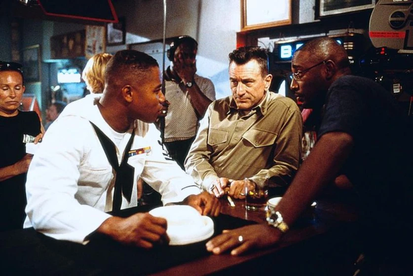 Robert De Niro y Cuba Gooding Jr. en hombres-de-honor