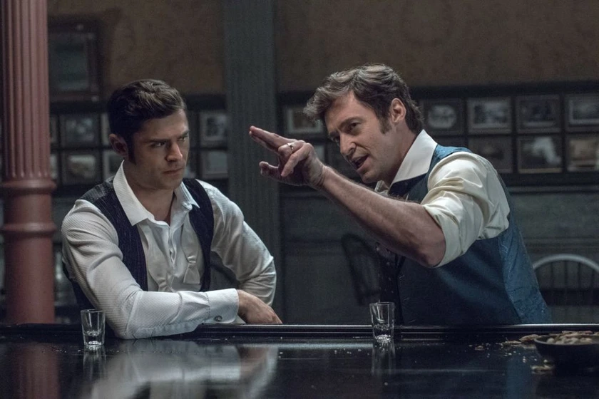 Hugh Jackman y Zac Efron en el-gran-showman