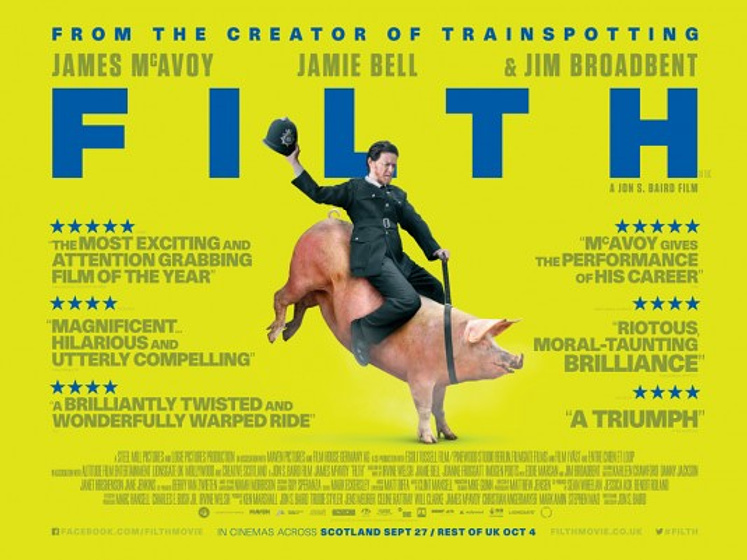 Imagen de Filth, el sucio (Cartel quad)