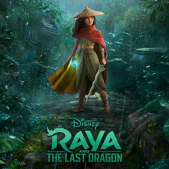 Carátula de la banda de sonido de Raya y el último Dragón