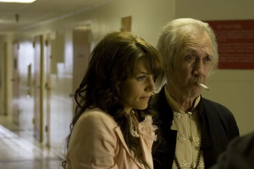 David Carradine y Jennifer Morrison en el-gran-stan-el-maton-de-la-prision