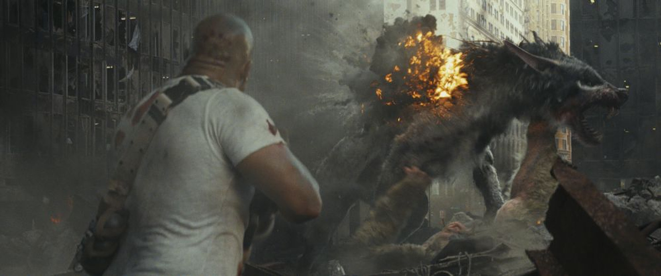 Dwayne Johnson en Proyecto Rampage
